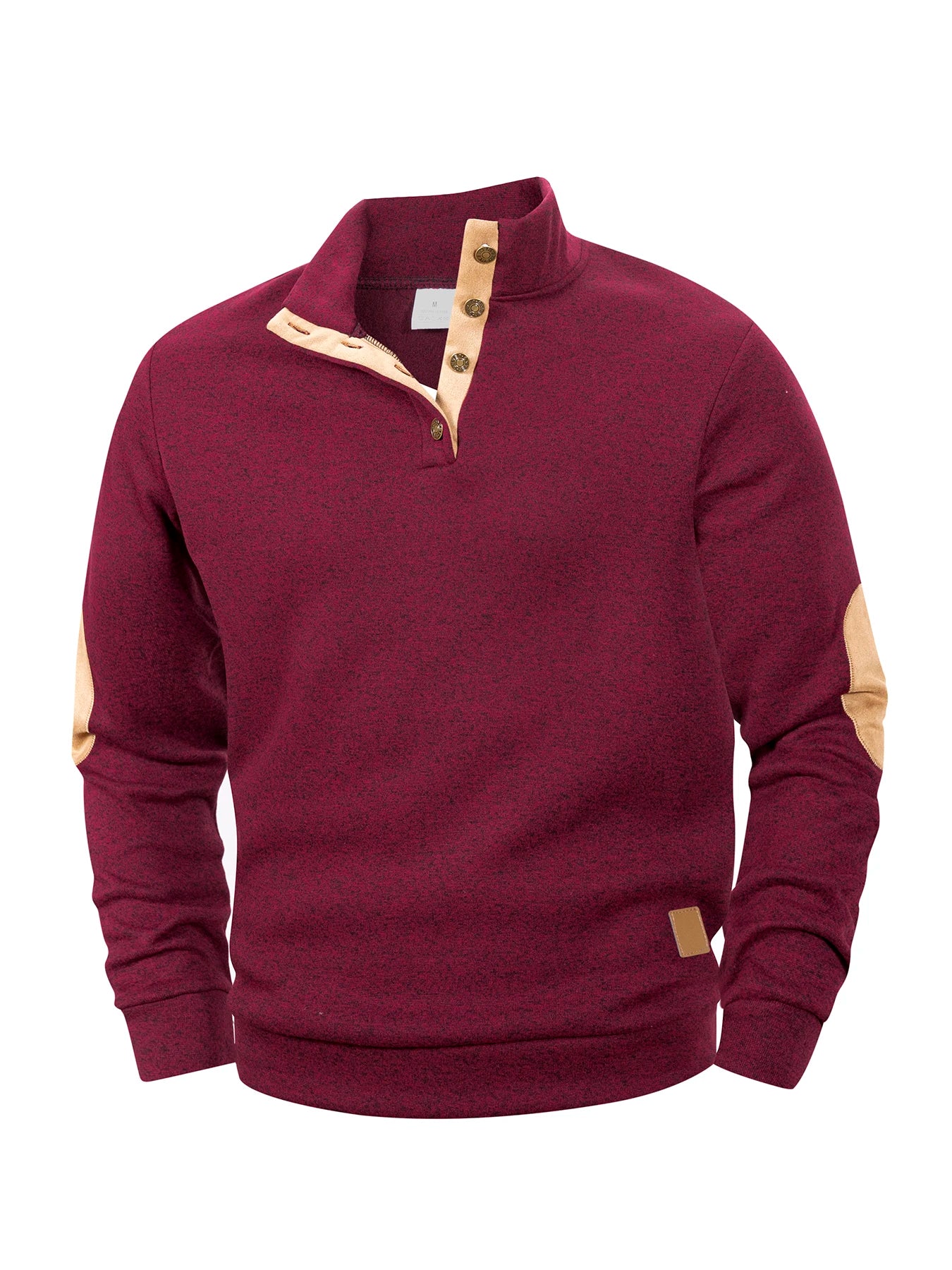 Jersey de cuello alto sin mangas para hombre – Chaleco informal de punto ligero