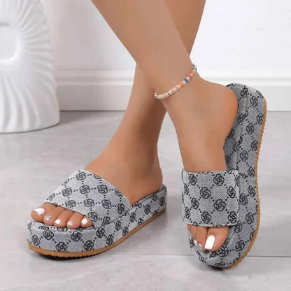 Floral Platform Sandals – Elevated Summer Statement Style