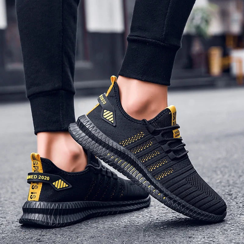 Zapatillas Flyknit para Hombre – Calzado Informal Ligero y Transpirable para Caminar