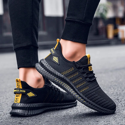 Zapatillas Flyknit para Hombre – Calzado Informal Ligero y Transpirable para Caminar