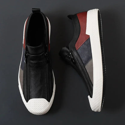 Mocasines de Cuero Premium VARELLO™ para Hombre – Zapatos de Conducir Casuales de Alta Calidad | Mocasines Cómodos, Transpirables, Resistentes al Desgaste y de Tallas Grandes