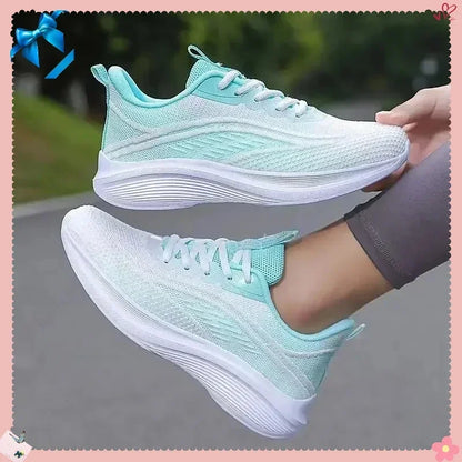 Manoletinas de malla casuales para mujer 2025 – Zapatos de verano antideslizantes y transpirables para caminar