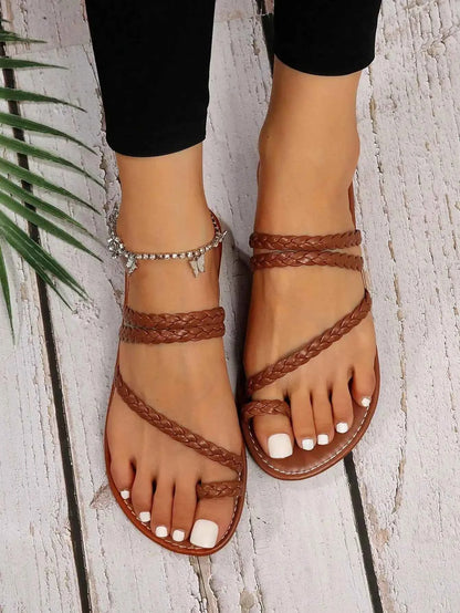 Minimal Flat Sandals – Lightweight Soft Sole Summer Style