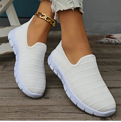 Zapatillas sin cordones AirFlex – Zapatos cómodos ligeros de malla para mujer | Calzado transpirable casual para uso diario