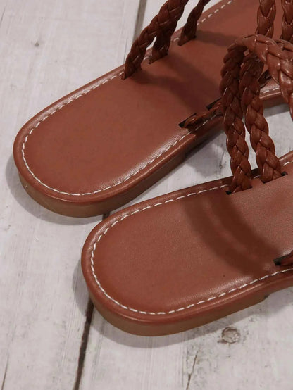 Minimal Flat Sandals – Lightweight Soft Sole Summer Style