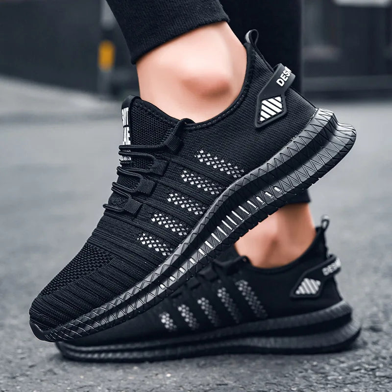 Zapatillas Flyknit para Hombre – Calzado Informal Ligero y Transpirable para Caminar