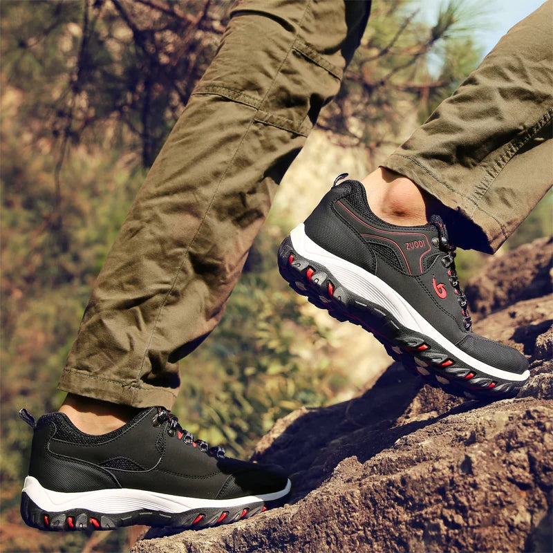 Men’s Lightweight Sports Shoes – Microfiber Sneakers for Running & Walking - Loom & Soul