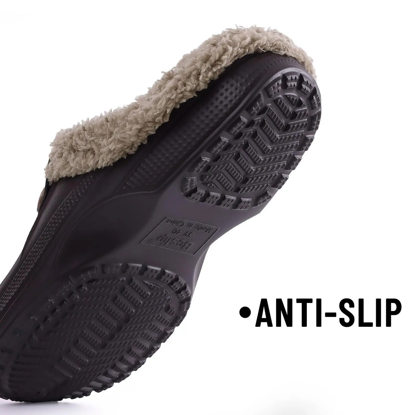 Pantuflas de piel impermeables Asgard™ para mujer – Cálidas y antideslizantes