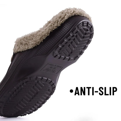 Pantuflas de piel impermeables Asgard™ para mujer – Cálidas y antideslizantes