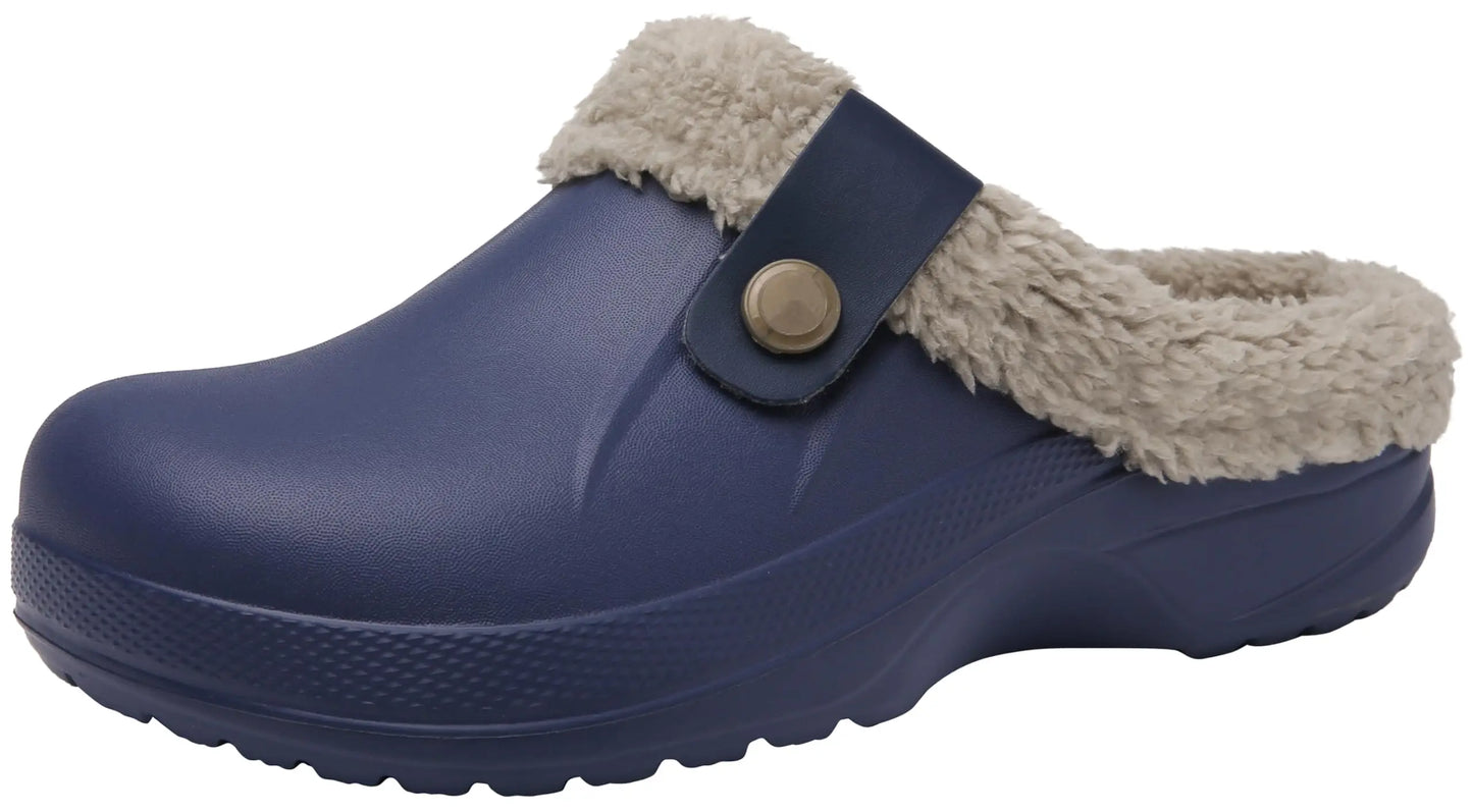 Pantuflas de piel impermeables Asgard™ para mujer – Cálidas y antideslizantes