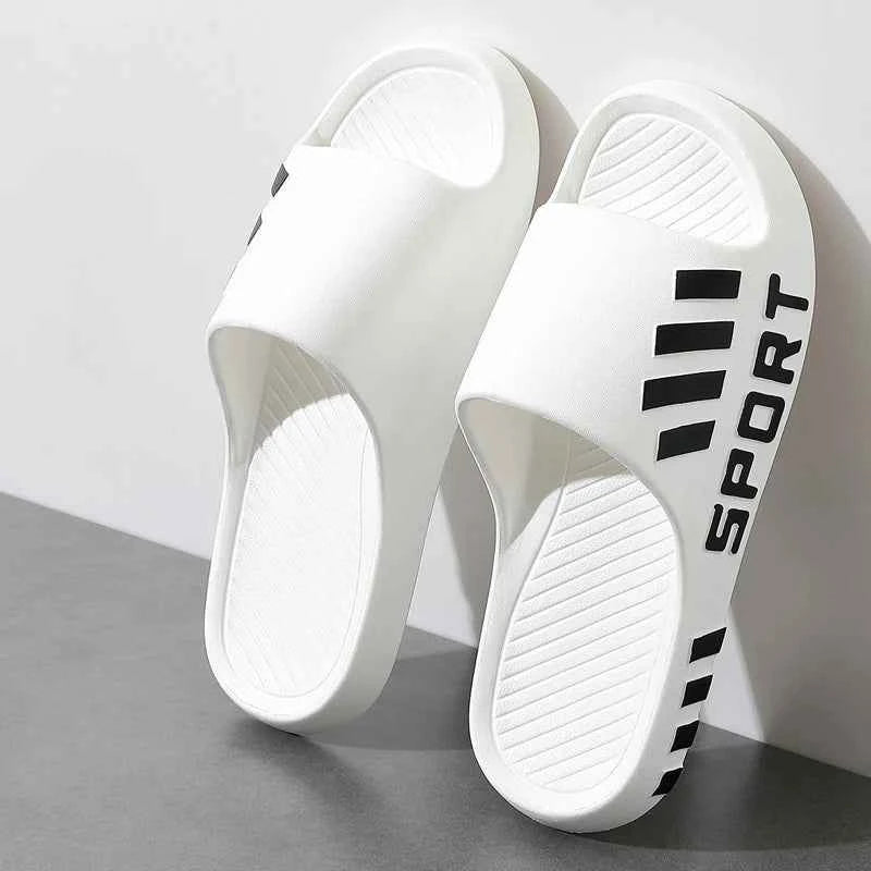 Men’s Thick Sole Slides – Non-Slip Summer Comfort Style