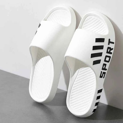 Men’s Thick Sole Slides – Non-Slip Summer Comfort Style