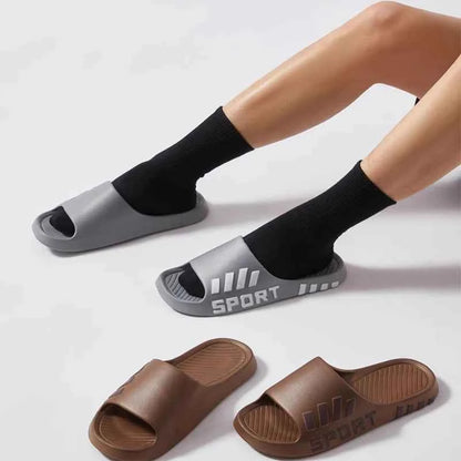 Men’s Thick Sole Slides – Non-Slip Summer Comfort Style