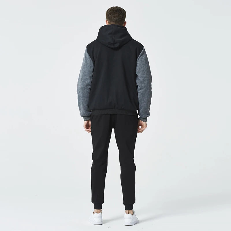 Loom & Soul – Sweat à capuche polaire animé Bleach pour homme – Veste d'hiver chaude à fermeture éclair
