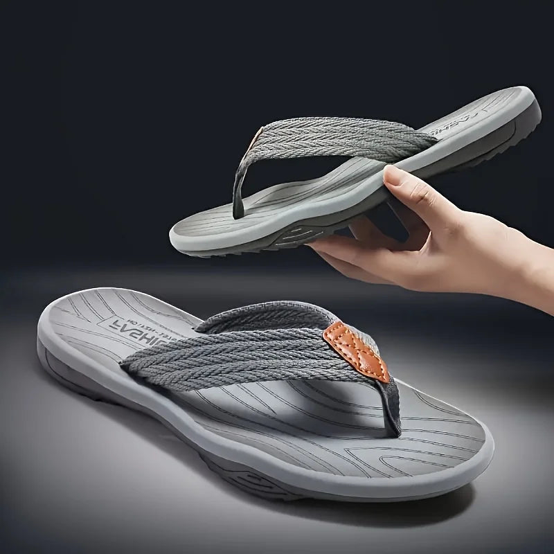 Men’s Minimal EVA Flip Flops – Lightweight Summer Comfort Slides