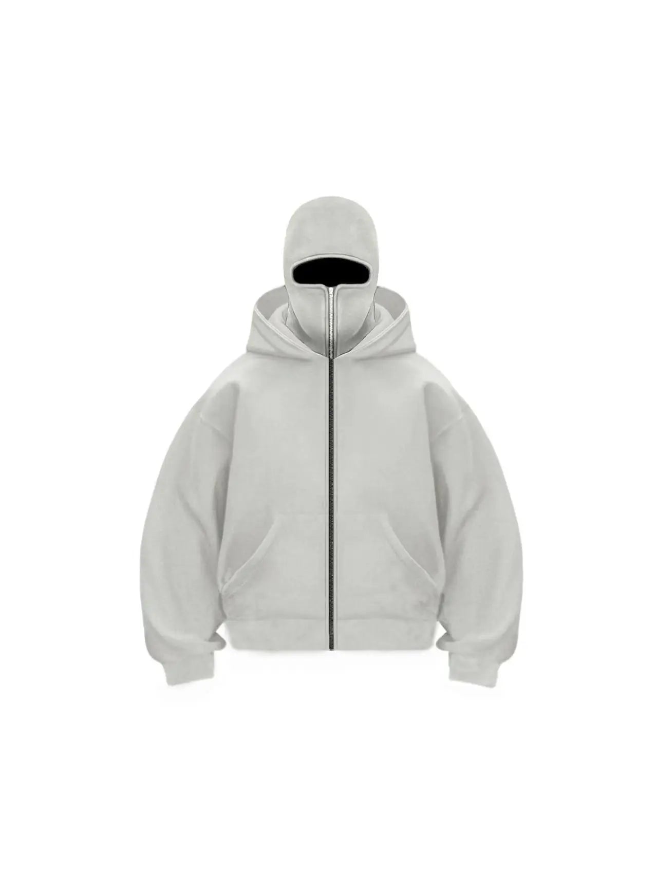 Sudadera con capucha y cremallera de otoño-invierno para hombre – Chaqueta casual cálida de estilo urbano