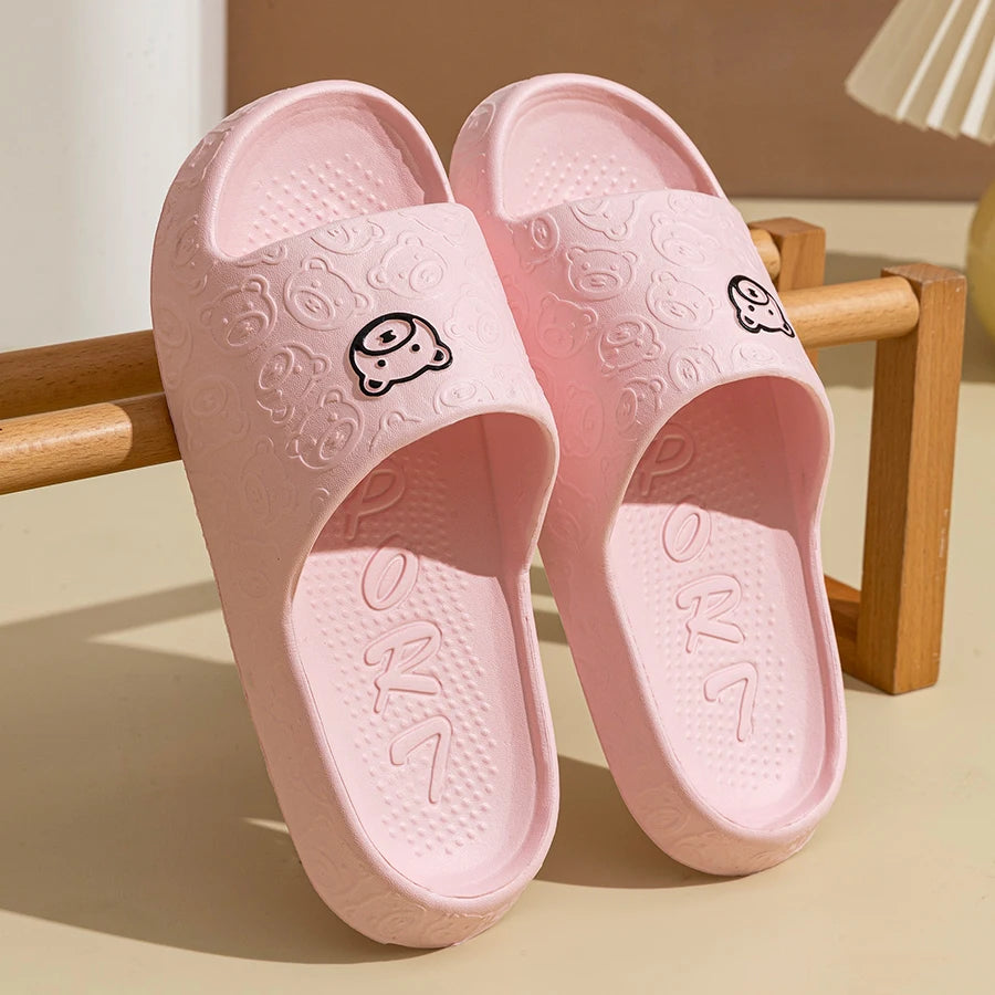 Pantuflas antideslizantes Little Bear™ EVA de plataforma para hombre – Para interiores
