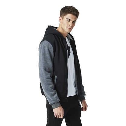 Loom & Soul – Sweat à capuche polaire animé Bleach pour homme – Veste d'hiver chaude à fermeture éclair