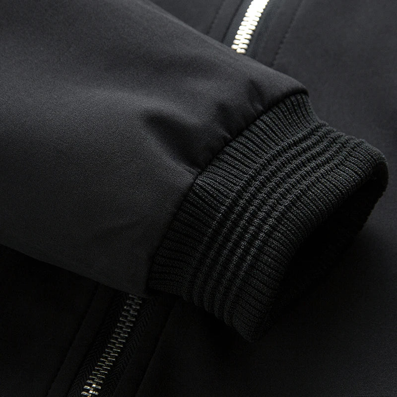 Chaqueta Bomber Slim Fit para Hombre Loom & Soul – Cortavientos Ligero Tipo Béisbol