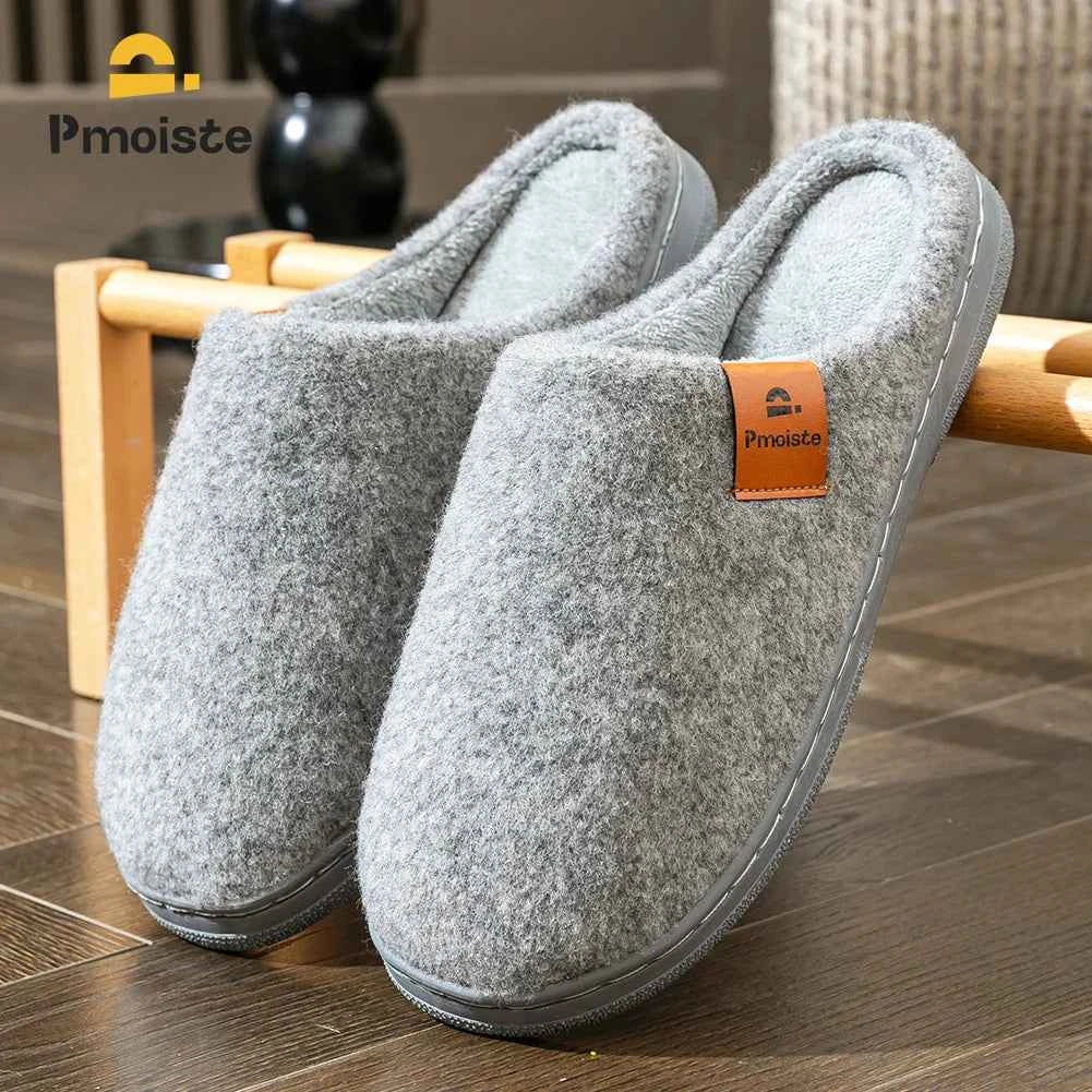 Men’s Memory Foam Slippers – Warm Cushioned Indoor Comfort