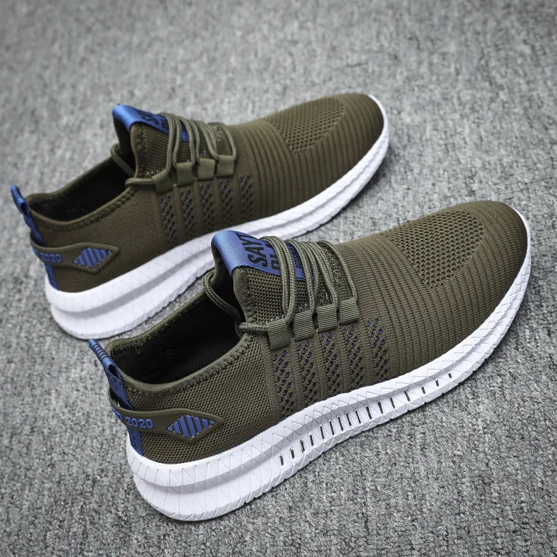 Zapatillas Flyknit para Hombre – Calzado Informal Ligero y Transpirable para Caminar