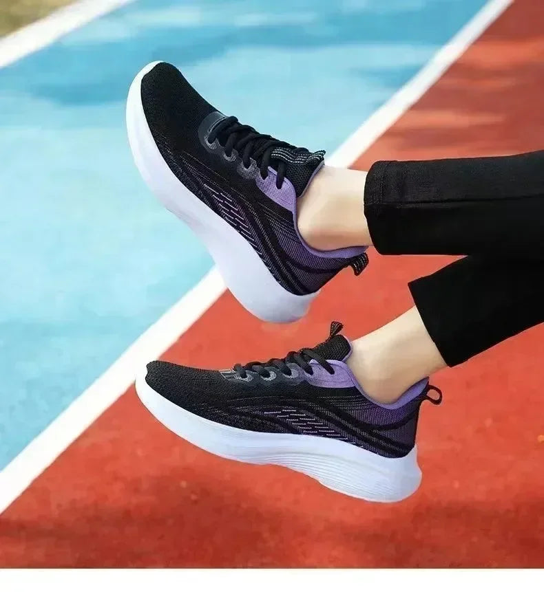 Manoletinas de malla casuales para mujer 2025 – Zapatos de verano antideslizantes y transpirables para caminar