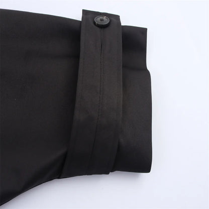 Chaqueta con capucha y solapa EleganceEase™: estilo otoñal atemporal, confianza sin esfuerzo