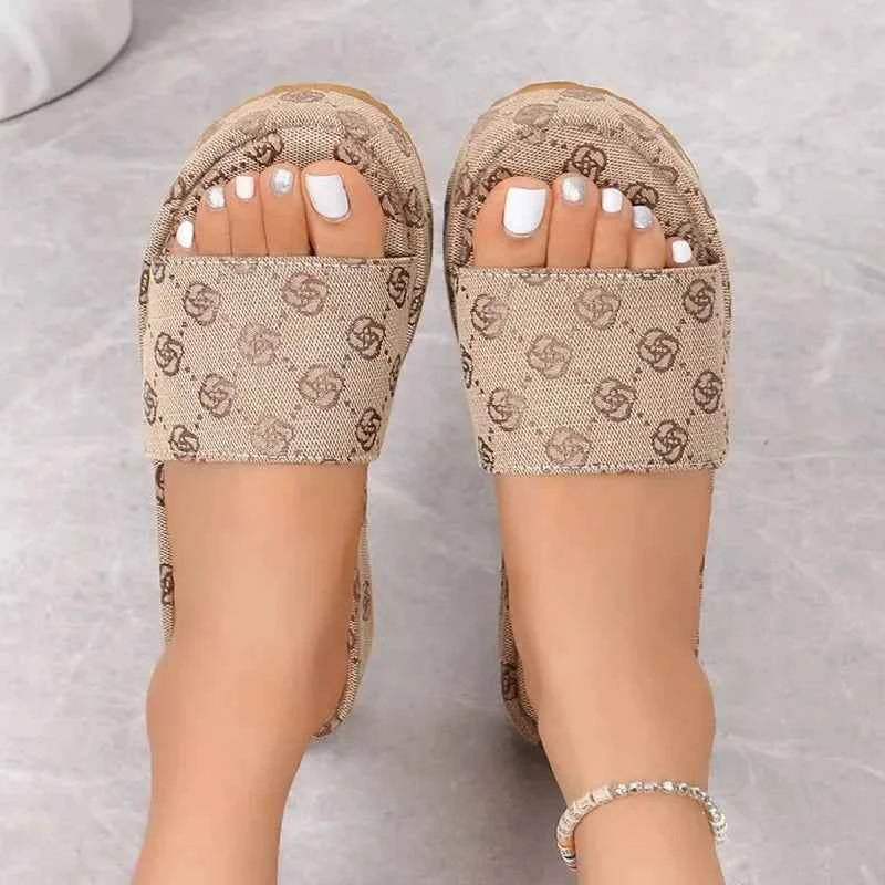 Floral Platform Sandals – Elevated Summer Statement Style