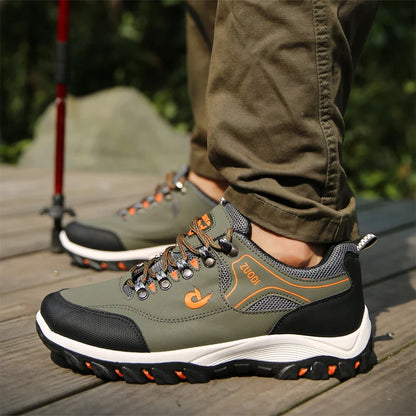 Zapatillas deportivas ligeras para hombre – Zapatillas de microfibra para correr y caminar