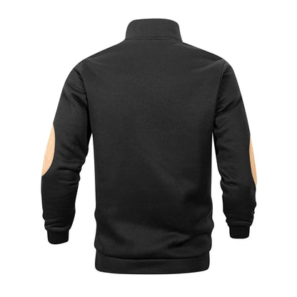 Jersey de cuello alto sin mangas para hombre – Chaleco informal de punto ligero