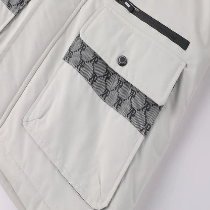 Veste à capuche en coton Loom & Soul pour homme – Manteau d'hiver rembourré chaud et coupe-vent