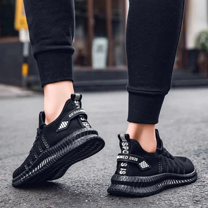 Zapatillas Flyknit para Hombre – Calzado Informal Ligero y Transpirable para Caminar