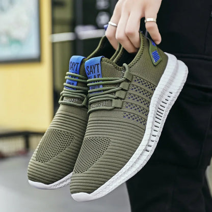 Zapatillas Flyknit para Hombre – Calzado Informal Ligero y Transpirable para Caminar