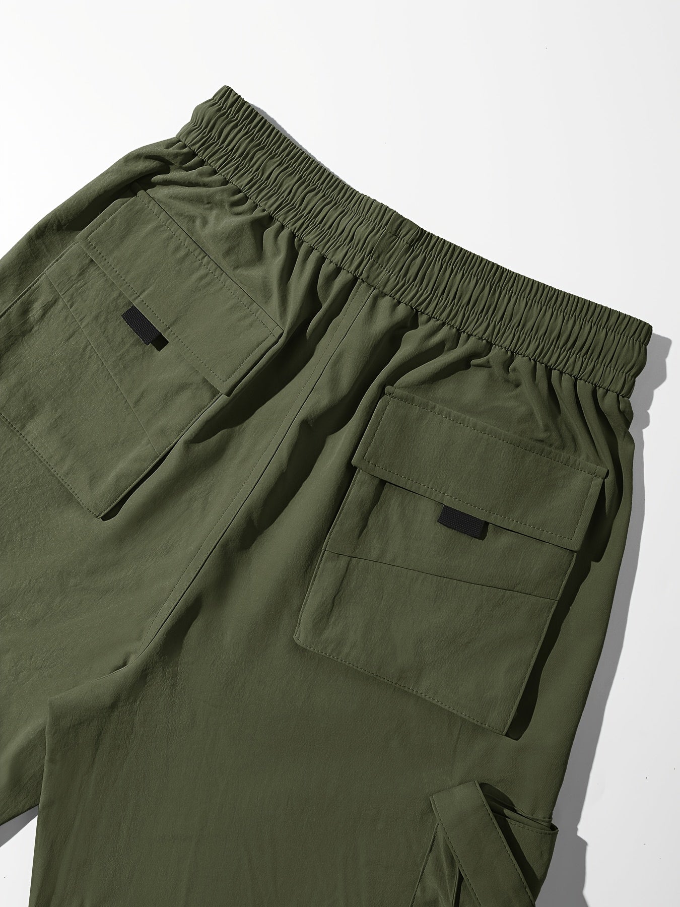 Pantalones cargo de mujer con cordón ajustable – Corte casual urbano con múltiples bolsillos