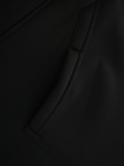 Sweat à capuche ample en peluche pour homme – Pull style ninja streetwear