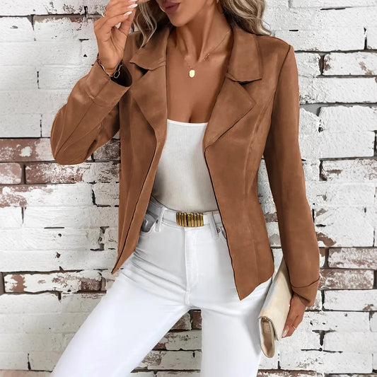 Cárdigan Elegante y Delgado para Mujer – Viajero de Otoño e Invierno