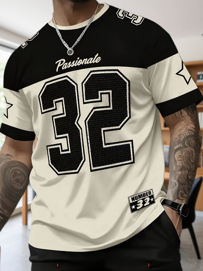Camiseta Gráfica de Secado Rápido para Hombre – Camiseta Deportiva Transpirable