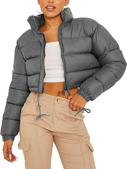 Chaqueta de plumas para mujer Loom & Soul™ – Abrigo acolchado corto bohemio con relleno de seda y algodón y toque retro