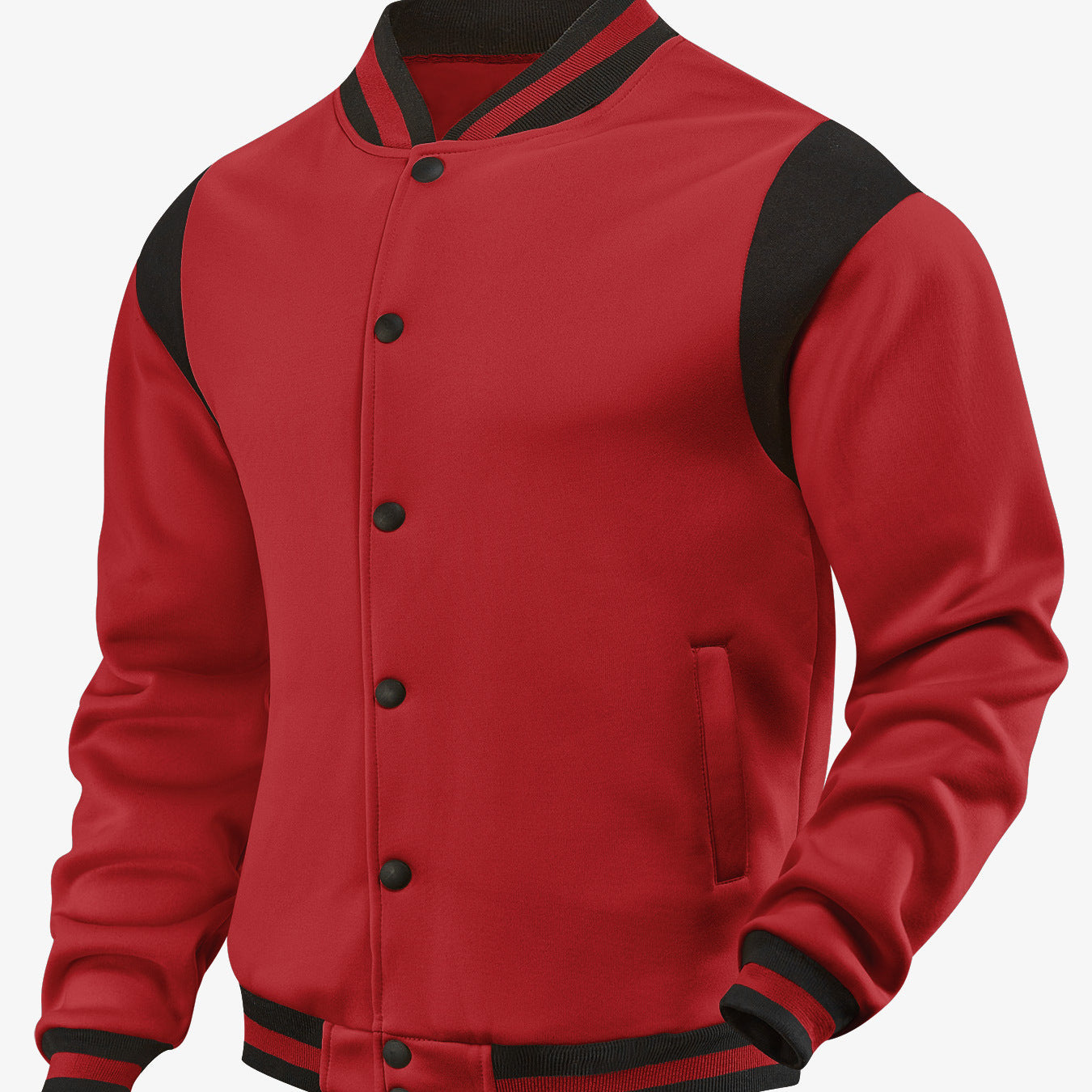 Cárdigan Aviador de Hombre con Forro Polar – Cuello Mao de Retazos