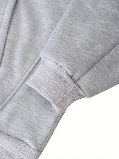Sweat à capuche ample en peluche pour homme – Pull style ninja streetwear