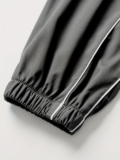 Pantalones de Jogging Holgados de Hombre con Cordón – Transpirables Informales para Exteriores
