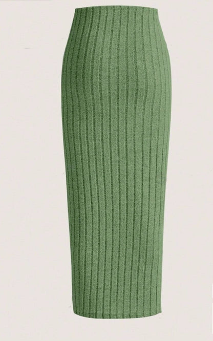Women’s Bodycon Midi Skirt – Elegant Commuter Fit