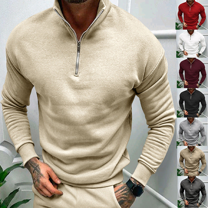 Sudadera Loom & Soul™ de Color Liso – Top Casual de Manga Larga para Comodidad y Estilo Diarios