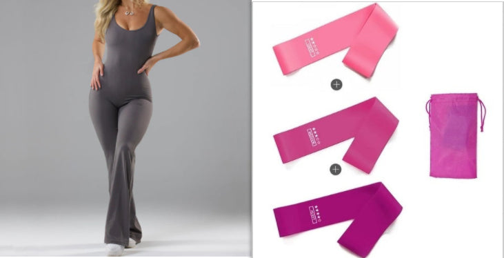 Mono de yoga sin espalda ajustado para mujer – Ropa deportiva moldeadora