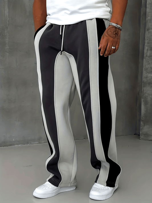 Pantalones cargo urbanos con cordón para hombre – Corte deportivo informal