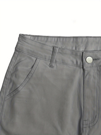 Women’s Retro Y2K Cargo Pants – High-Waisted Wide-Leg Streetwear