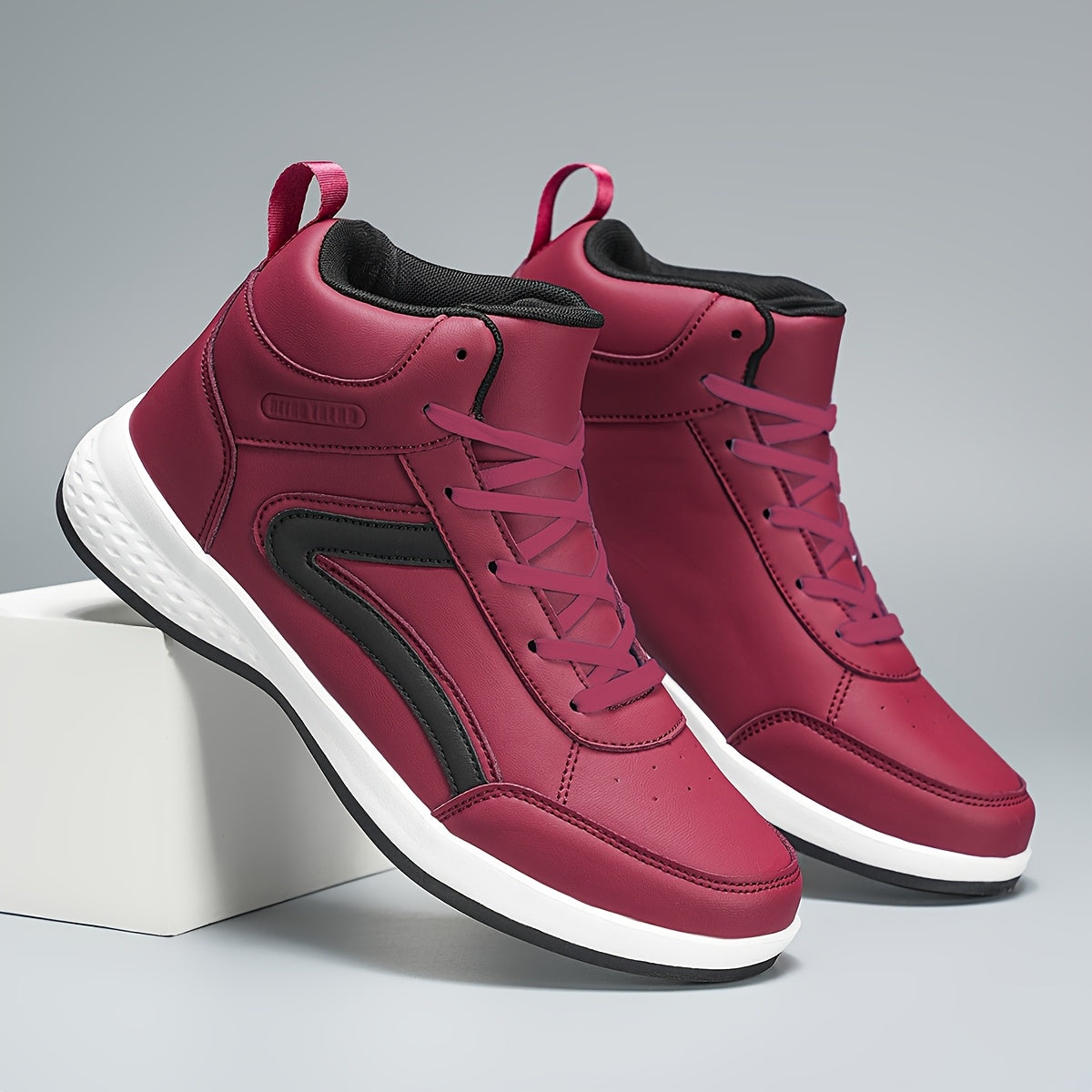 Zapatillas altas clásicas retro – Calzado de moda urbano informal