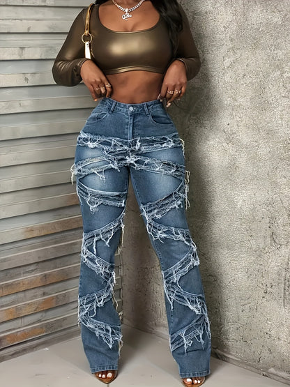 Jeans acampanados Curve Sculpt – Tejido elástico sin dobladillo