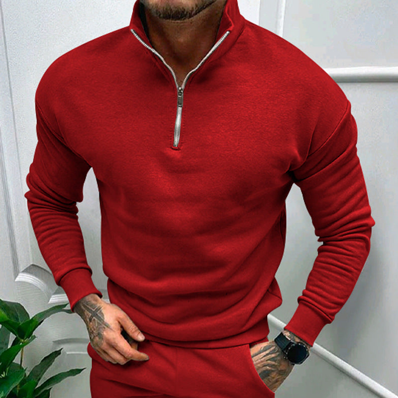 Sudadera Loom & Soul™ de Color Liso – Top Casual de Manga Larga para Comodidad y Estilo Diarios