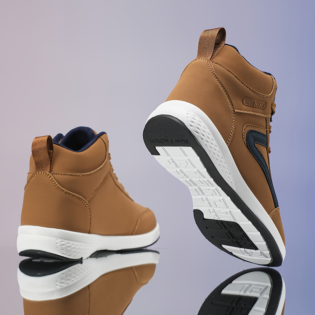 Zapatillas altas clásicas retro – Calzado de moda urbano informal